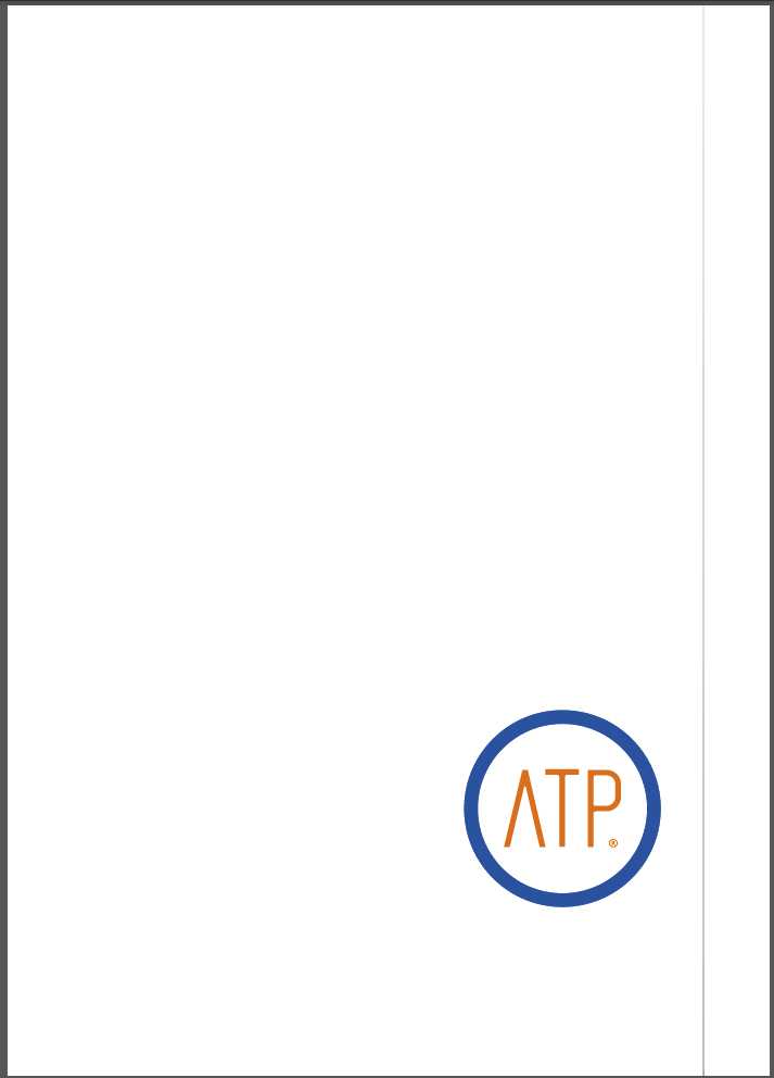 ATP Akustické prvky - Katalog EN